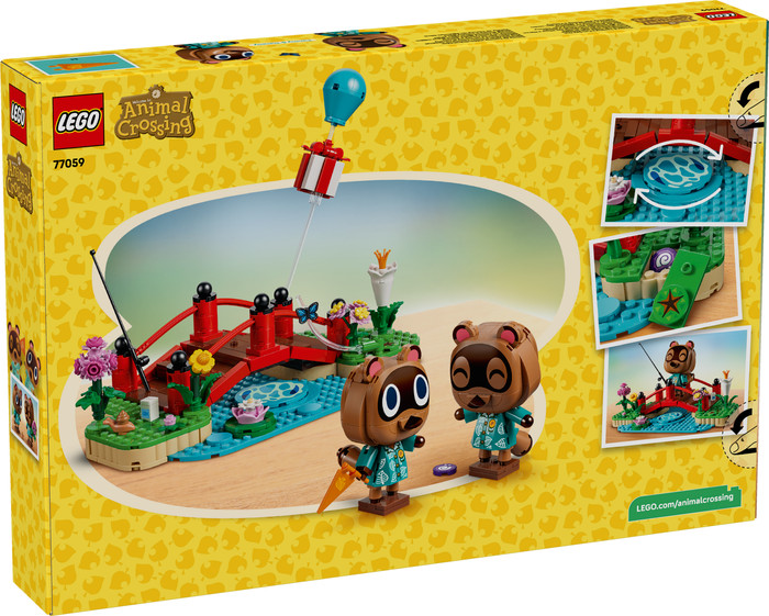 LEGO Animal Crossing Ausflug mit Nepp und Schlepp 77059 verpackung
