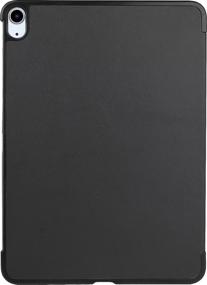 Just in Case Smart Tri-Fold Apple iPad Air (2026/2025/2024) Book Case Black back