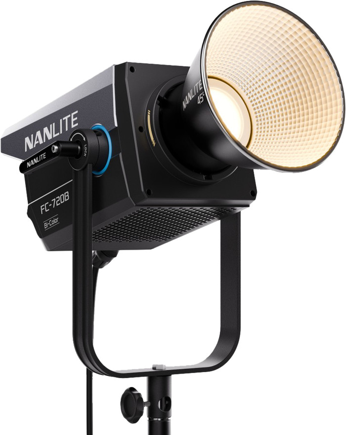 Nanlite FC-720B LED Bi-Color Spot Light left side