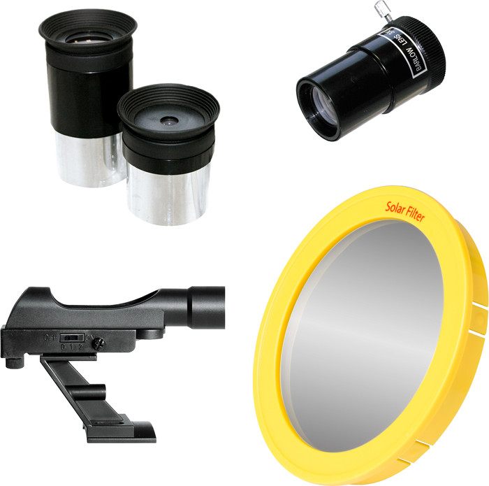 Bresser Spica 130/650 EQ3 Reflecting Telescope with Smartphone Camera Adapter accessory