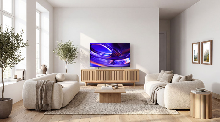 Sony Bravia 6 55 Zoll OLED (2026) produkt in gebrauch