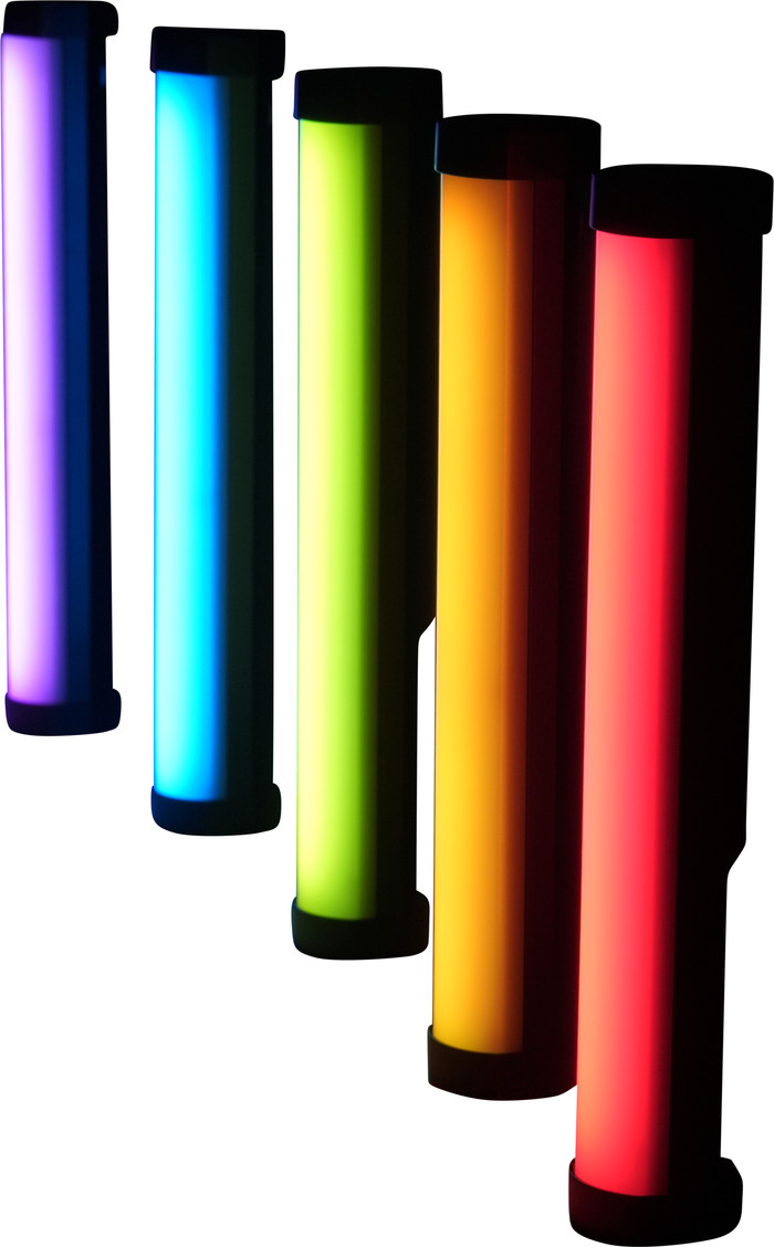 Nanlite PavoTube 6CP II Full-Color Tube Light with battery front