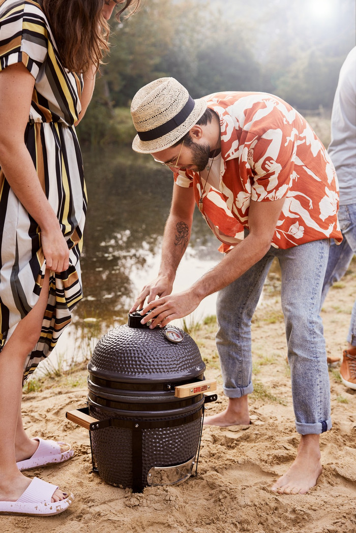 Grill Guru Original Compact product in use