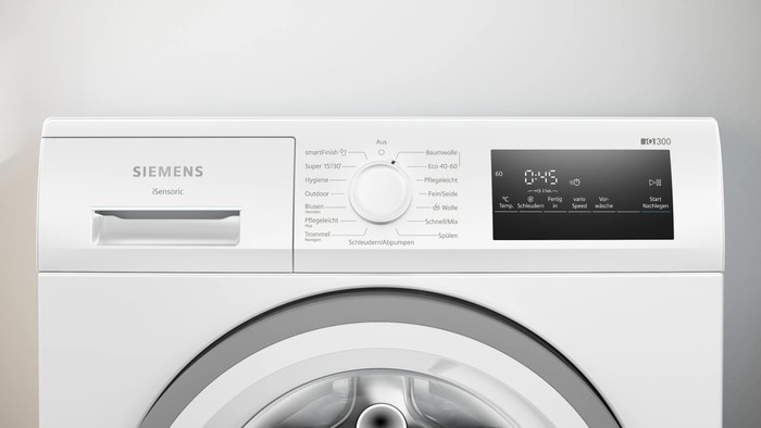 Siemens WM14N127 detail