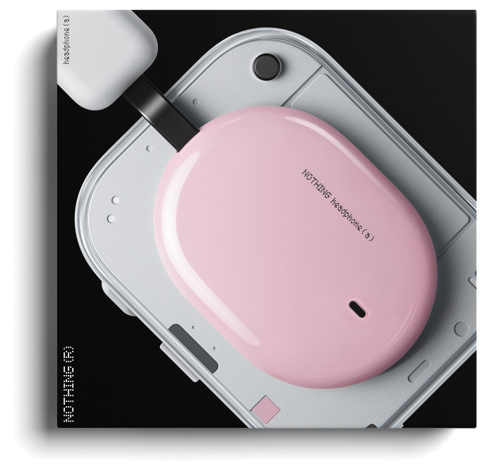 Nothing Headphone (a) Pink packaging