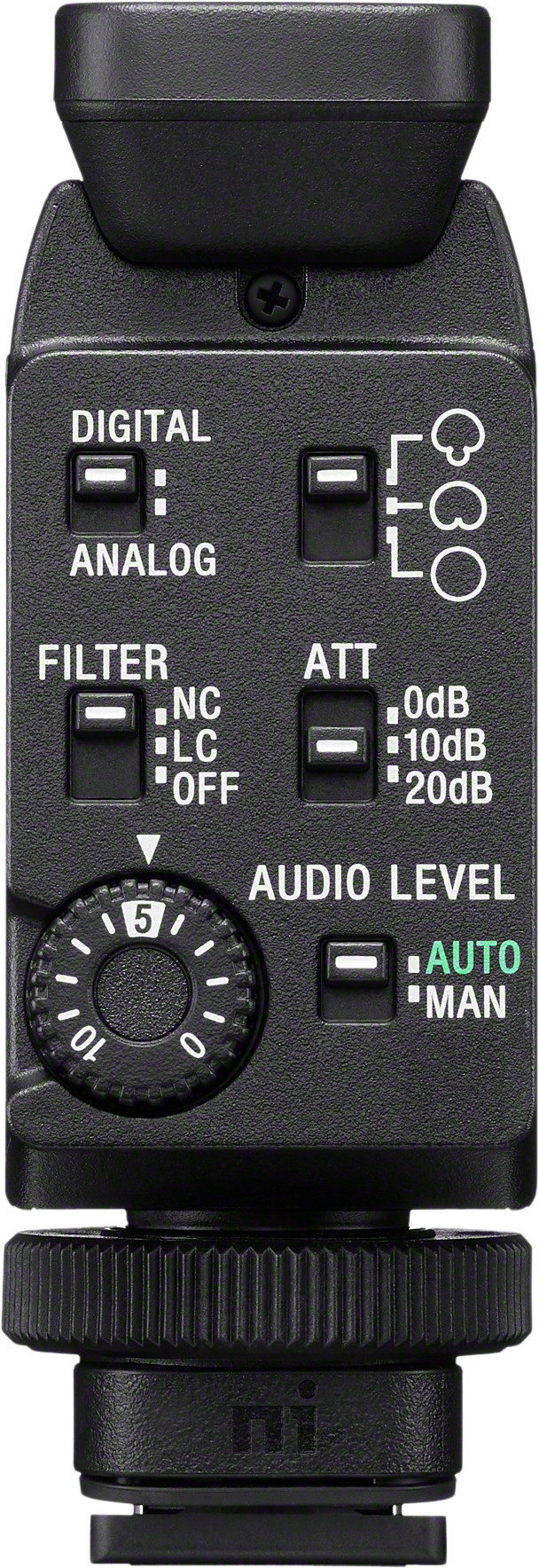 Sony ECM-B10 Richtmikrofon detail
