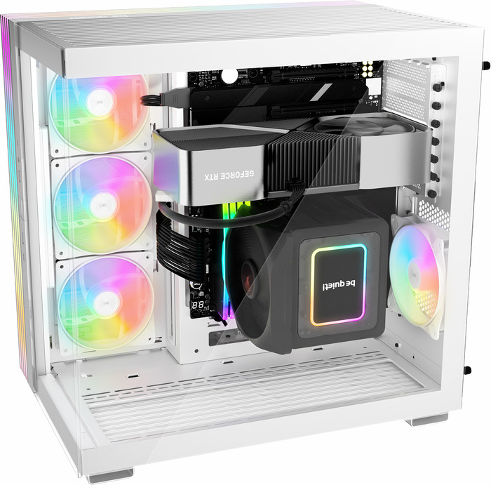 be quiet! LIGHT BASE 600 LX Weiß rechte seite