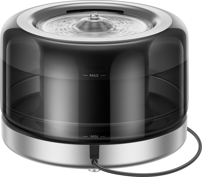 Mova Trinkbrunnen WF20 Pro Schwarz rückseite