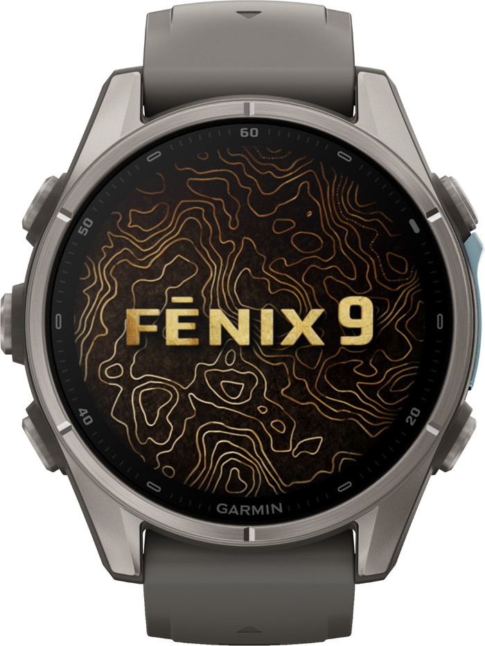 Garmin Fenix 9 Grey 43mm front