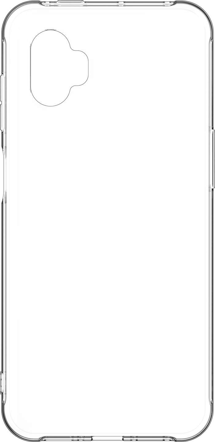 Just in Case Soft Design Samsung Galaxy XCover7 Back Cover Transparent front