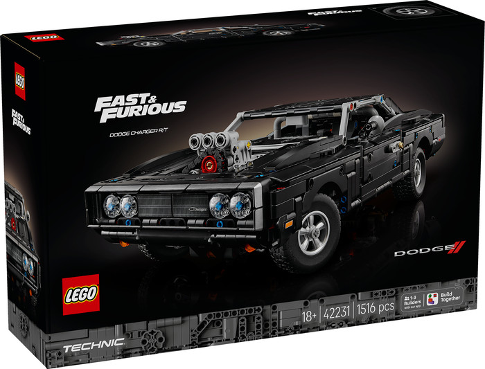 LEGO Technic Fast and Furious Dodge Charger R/T Auto 42231 verpackung