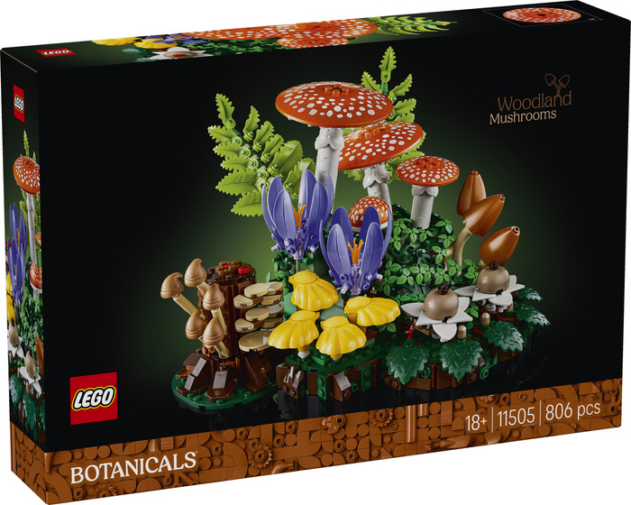LEGO Botanicals Waldpilze 11505 verpackung