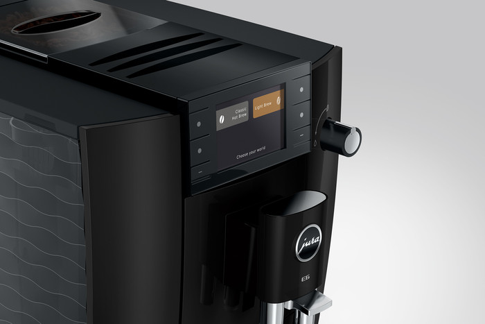 JURA E6 Piano Black (ED) top