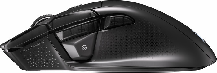 Corsair Nightsword V2 Stream Deck Wireless Gaming Mouse Black left side