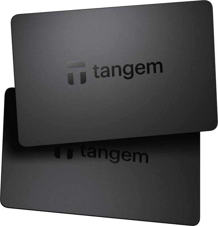 Tangem Card 2.0 Set of 2 Cards Semiconductor Smart Card front