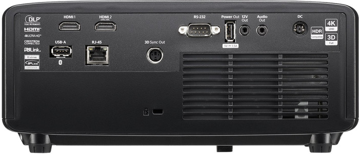 Optoma UHZ67 rückseite