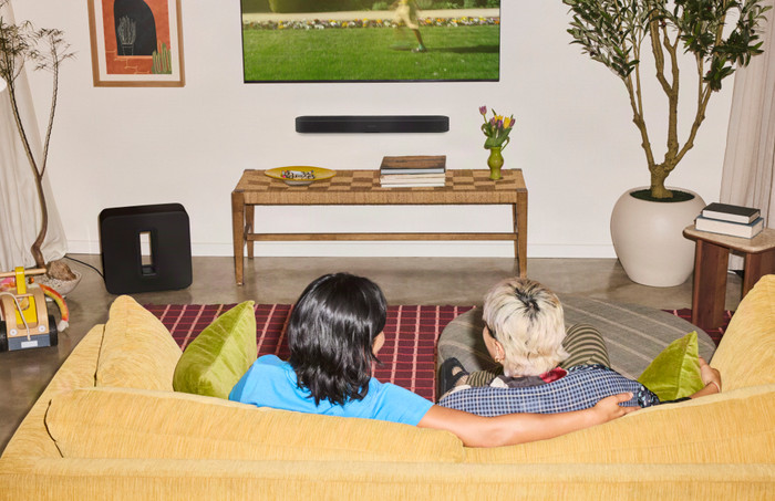 Sonos Beam Ultra Schwarz produkt in gebrauch