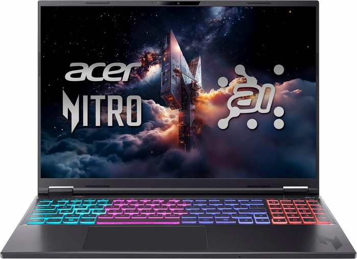 Acer Nitro 16S AI R7 AN16S-61-R8U7 - 16" - AMD Ryzen AI 7 - 16GB RAM/1TB SSD - RTX 5070 Ti vorne