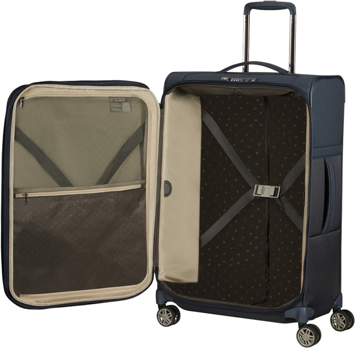 Samsonite Airea Spinner Expandable 67 cm Blue innen