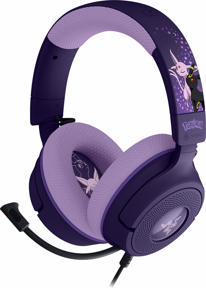 Razer Kraken V4 X Wired Gaming Headset - Pokémon Espeon/Umbreon Edition Main Image