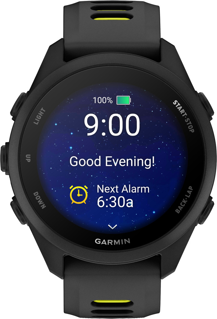 Garmin Forerunner 170 43mm Black front
