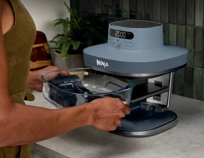 Ninja CRISPi PRO AS101EUCY Blau produkt in gebrauch