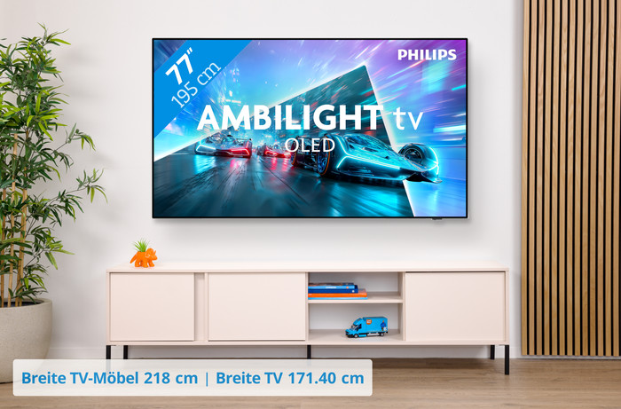Philips Ambilight 77 Zoll OLED761 (2026) visuelles Coolblue 1