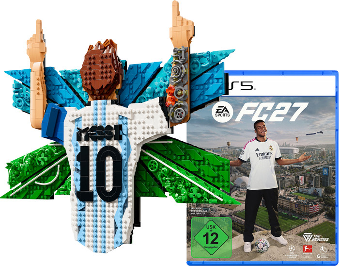 LEGO Editions Lionel Messi Torjubel 43018 + EA Sports FC 27 PS5 Main Image