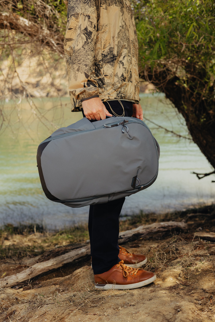 Peak Design Travel Backpack 30L Ocean product in use