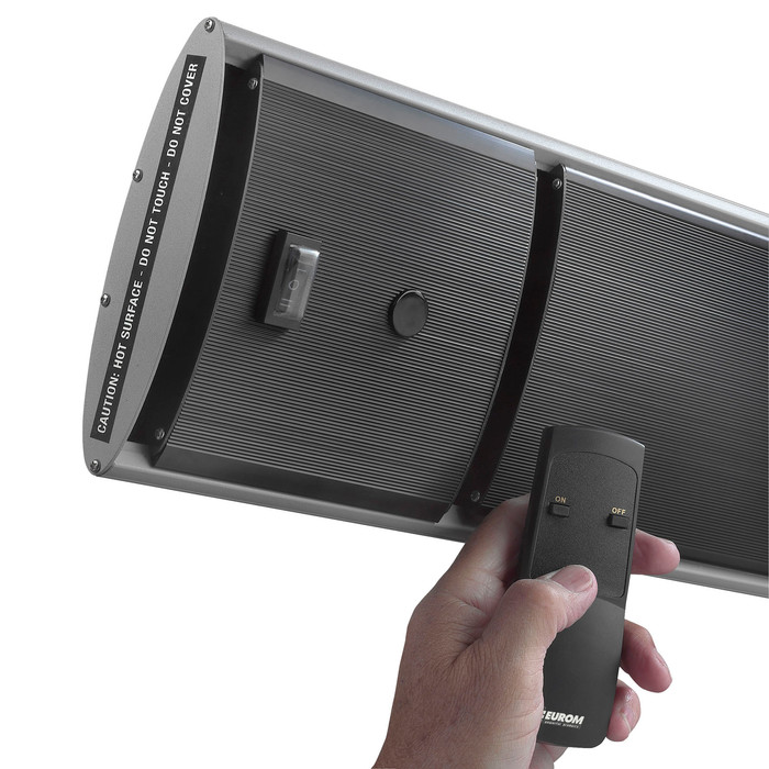 Eurom Outdoor Heatpanel RC rückseite