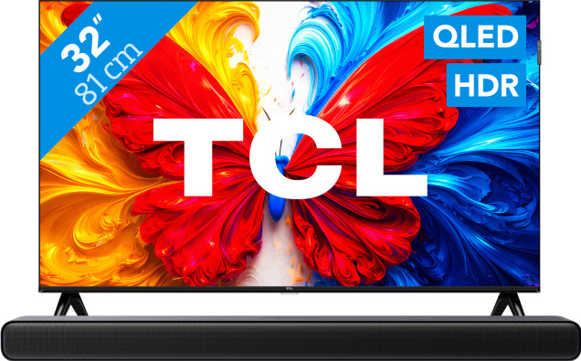 TCL 32 Zoll QLED S5L 4K (2026) + TCL S45H 2.0 Soundbar Main Image