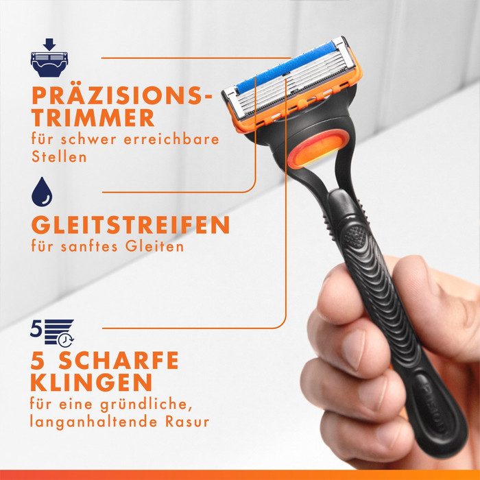 Gillette Fusion5 Ersatzklingen (16 Stück) visueller lieferant