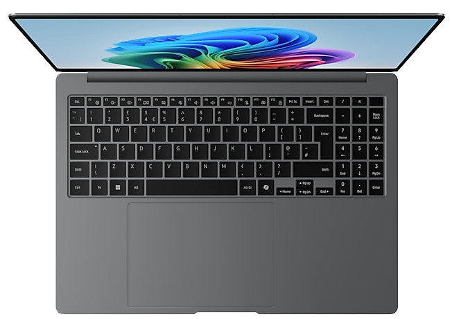 Samsung Galaxy Book 5 Pro NP964XHA-KG2DE - 16" - Intel Core Ultra 7 - 32GB RAM/512GB SSD oberseite