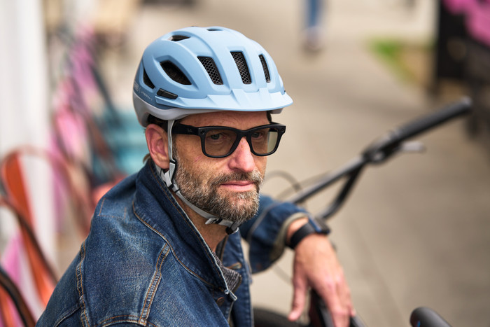 ABUS URBAN-I 4.0 ACE Blau L produkt in gebrauch