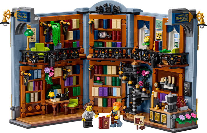 LEGO Icons Bookend: Bookstore 11379 Main Image