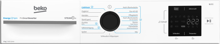 Beko BM3WFU3841X + Beko BM3T38220X detail