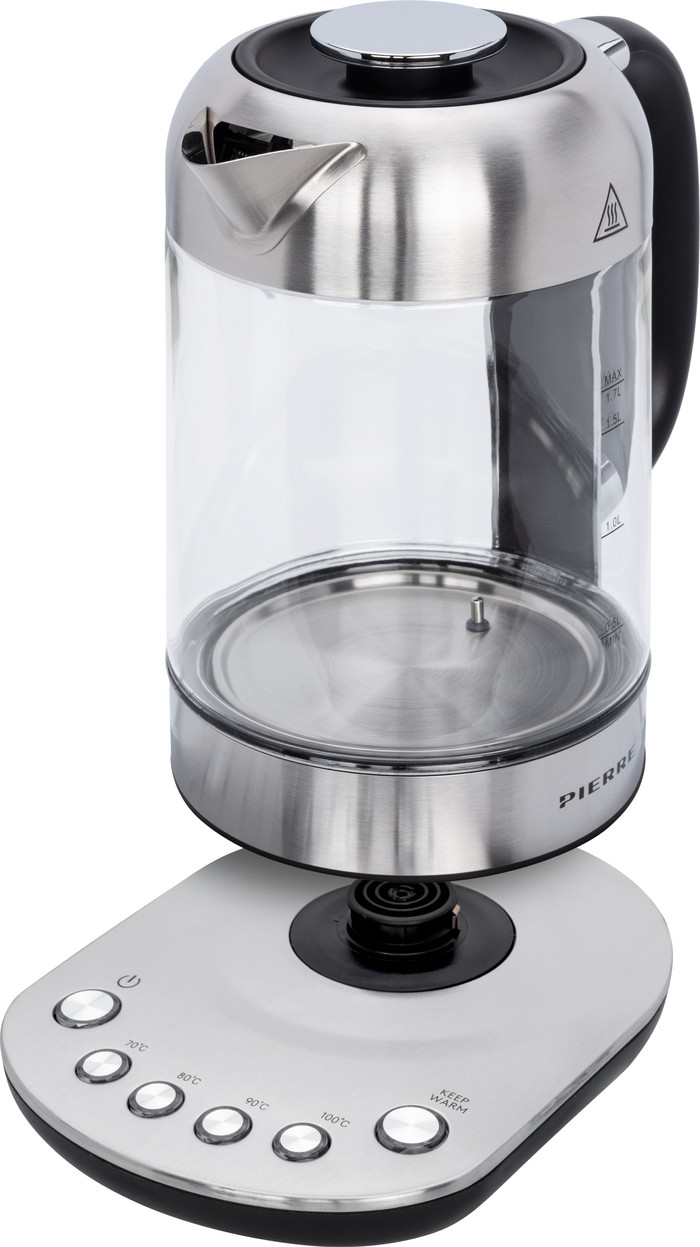 Pierre Wasserkocher PWK7000 Glas mit einstellbarer Temperatur detail