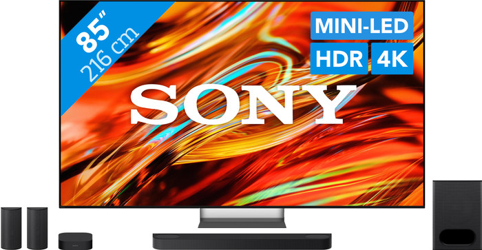Sony Bravia 7 II True RGB 85 Zoll (2026) + Sony Bravia Theatre System 6 Schwarz Main Image