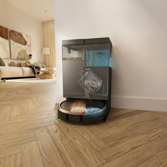iRobot Roomba Combo Plus 415 Black product in use