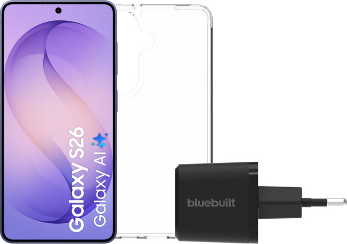 Samsung Galaxy S26 512GB Dunkelblau 5G + Basis-Zubehörset Main Image