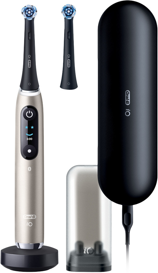 Oral-B iO 9 Gold mit schwarzer Aufsteckbürste Main Image