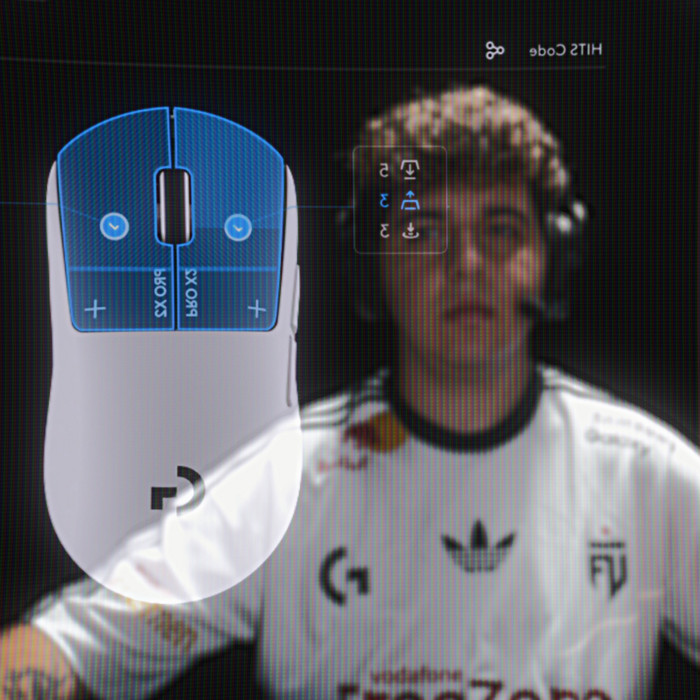 Logitech G PRO X2 SUPERSTRIKE LIGHTSPEED Wireless Gaming Mouse visual supplier