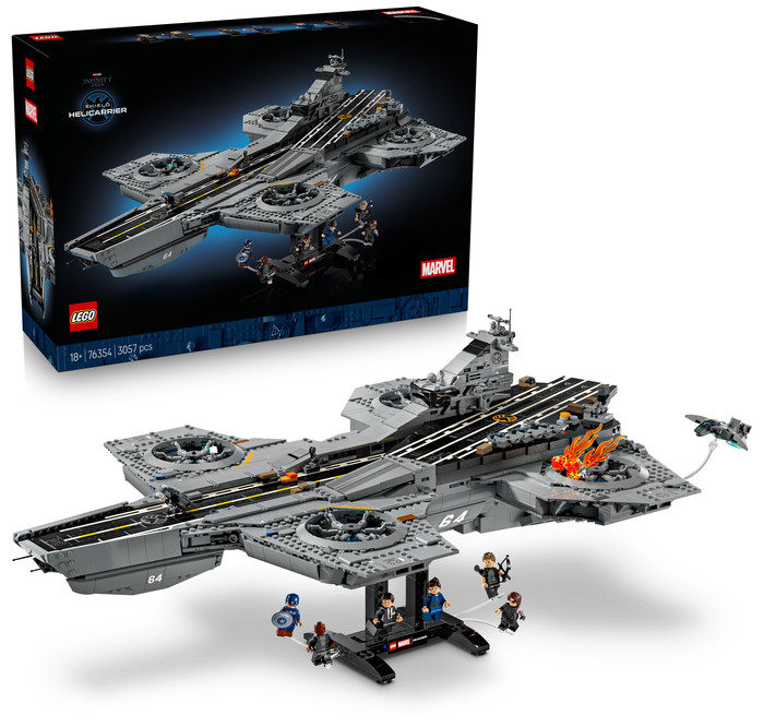 LEGO Marvel S.H.I.E.L.D. Helicarrier 76354 right side