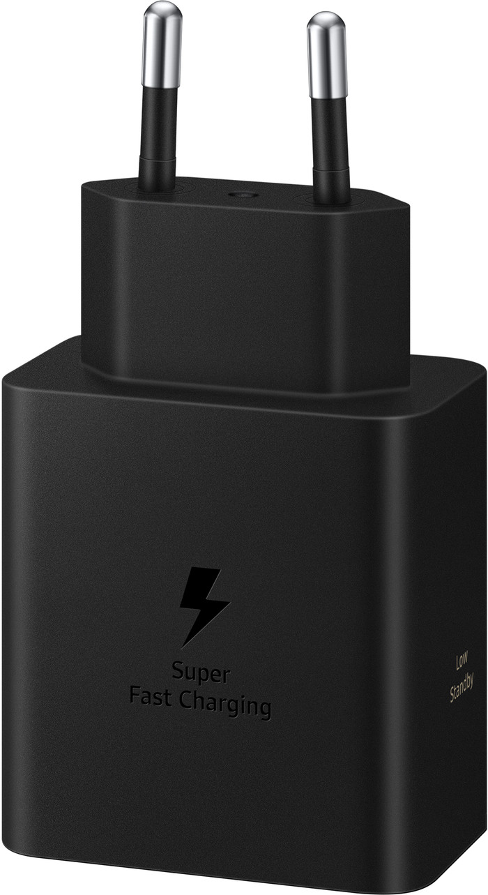 Samsung 60W GaN USB-C-Ladegerät Schwarz vorne