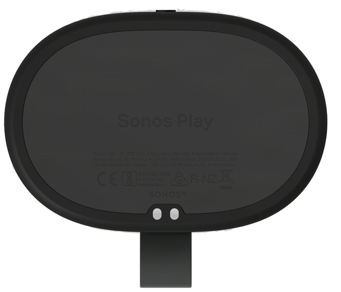 Sonos Play Schwarz unten