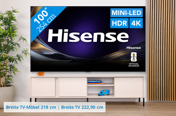 Hisense ULED 100 Zoll U79S PRO (2026) visuelles Coolblue 1