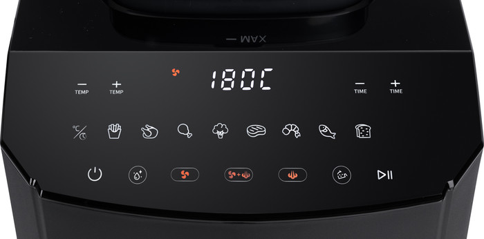 Pierre XXL Single Basket Airfryer with Steam top