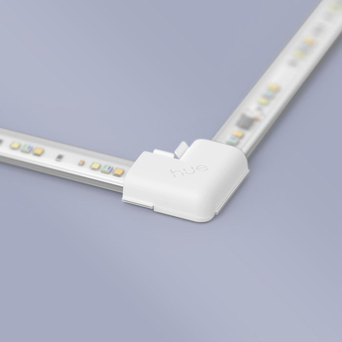 Philips Hue Flux Eckverbinder 4er-Pack produkt in gebrauch