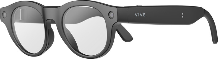 HTC VIVE Eagle AI Glasses Photochromic Round Black right side