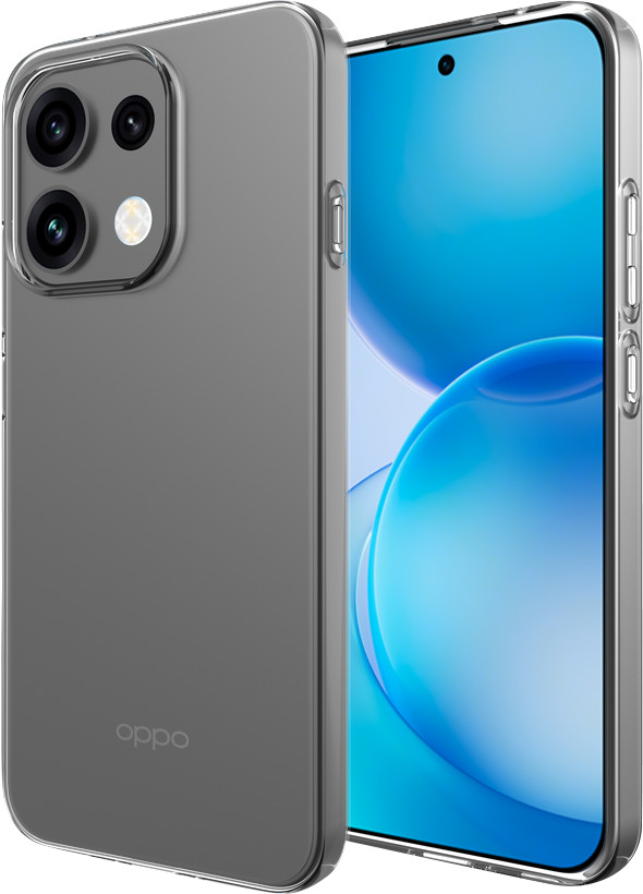 Just in Case Soft Design OPPO Reno16 FS Backcover Transparent rechte seite